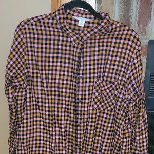 Old Navy plaid flannel XXL tall